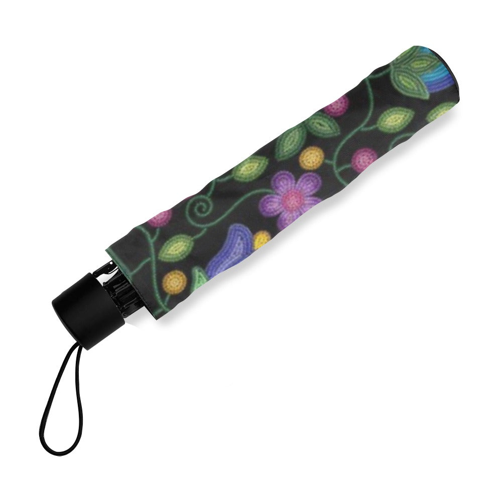 Bloom Uplift Black Foldable Umbrella