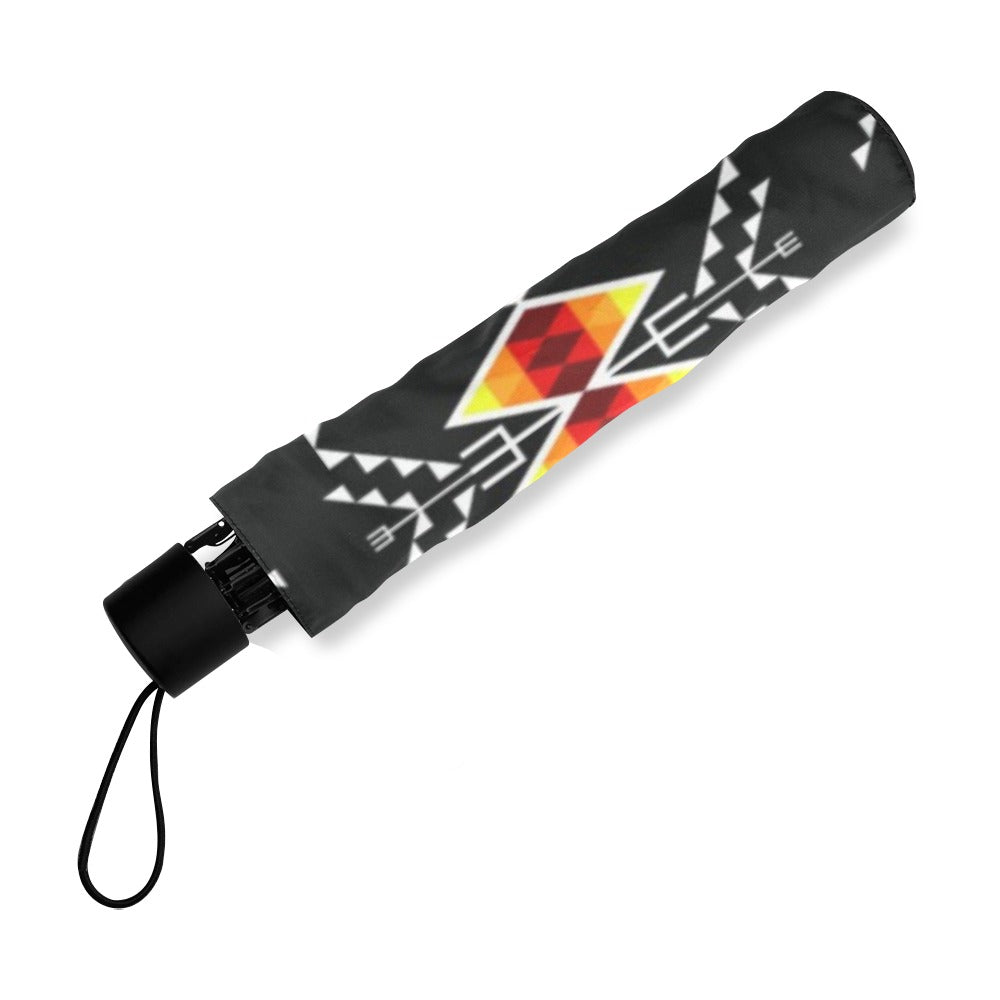 Sacred Trust Black Colour Foldable Umbrella