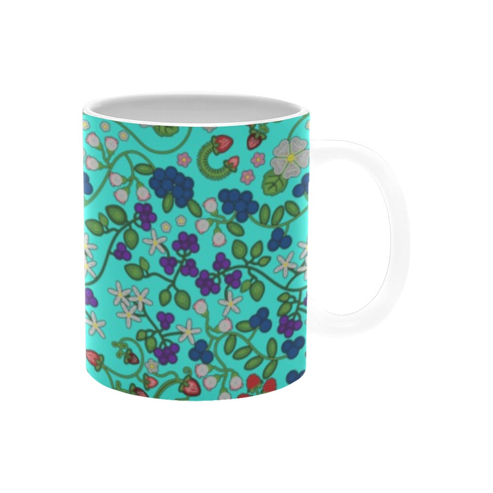 Grandmother Stories Turquoise Mug