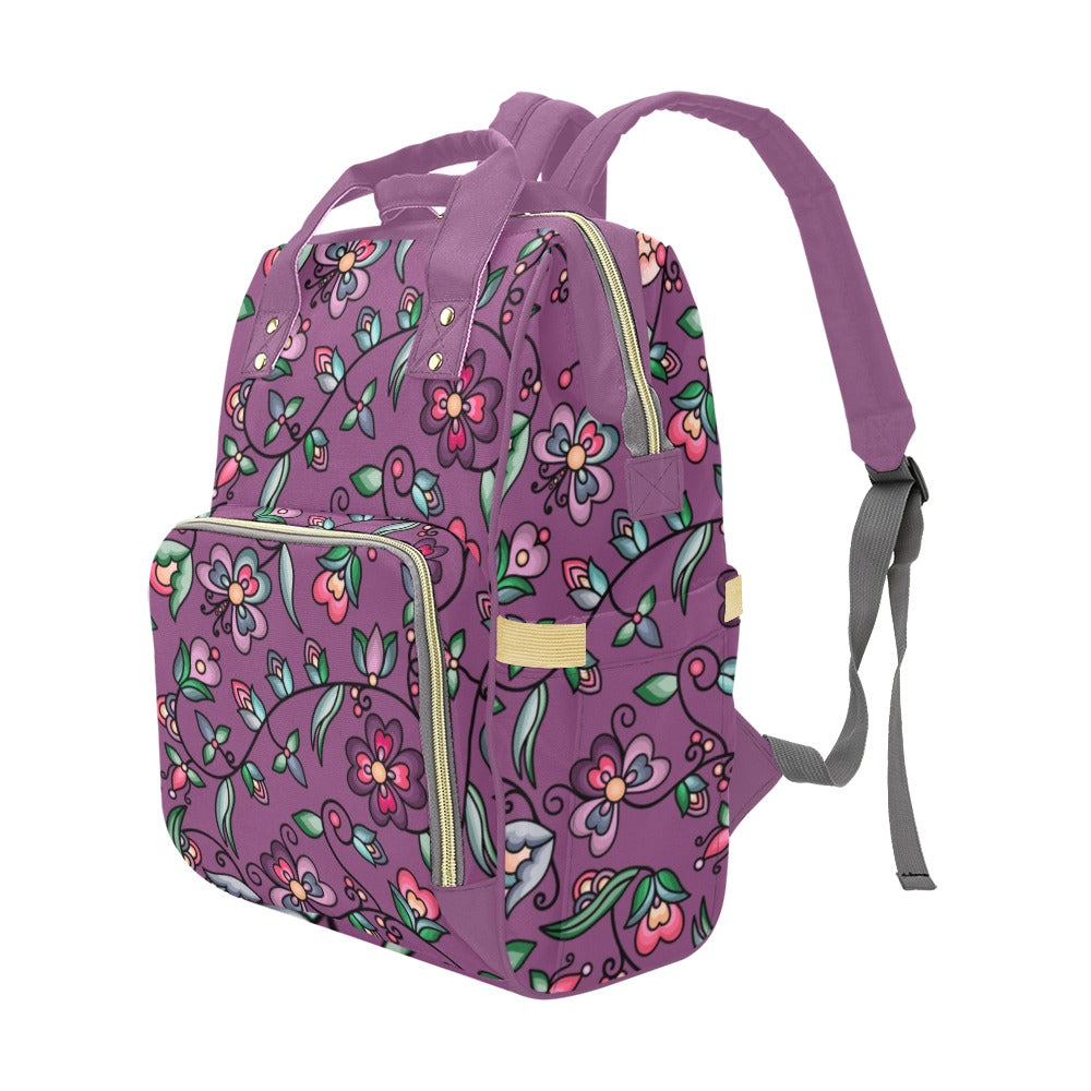 Amber Evening Garland Purple Diaper Bag