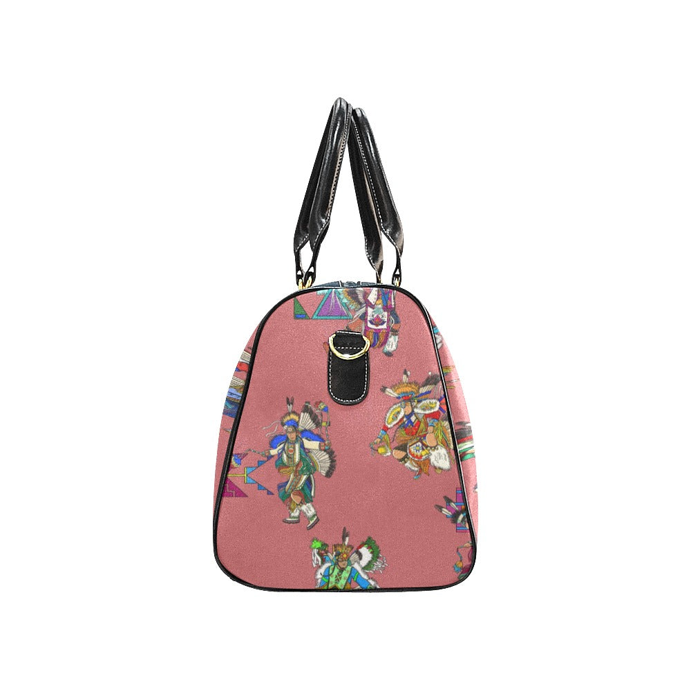 Men's Fancy Dancers Terra Cotta Small Travel Bag