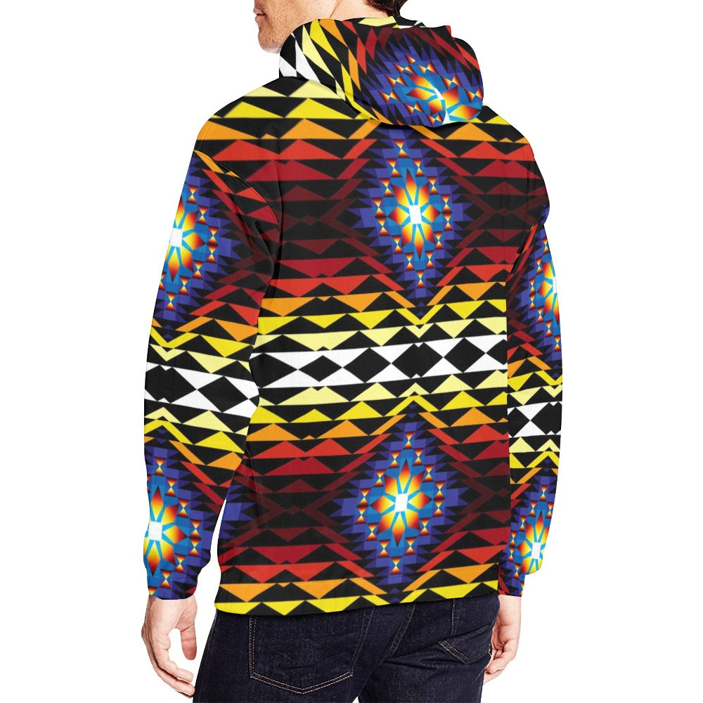 Sunset Blanket Hoodie for Men