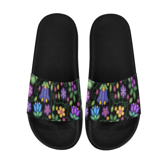 Bloom Uplift Black Slide Sandals