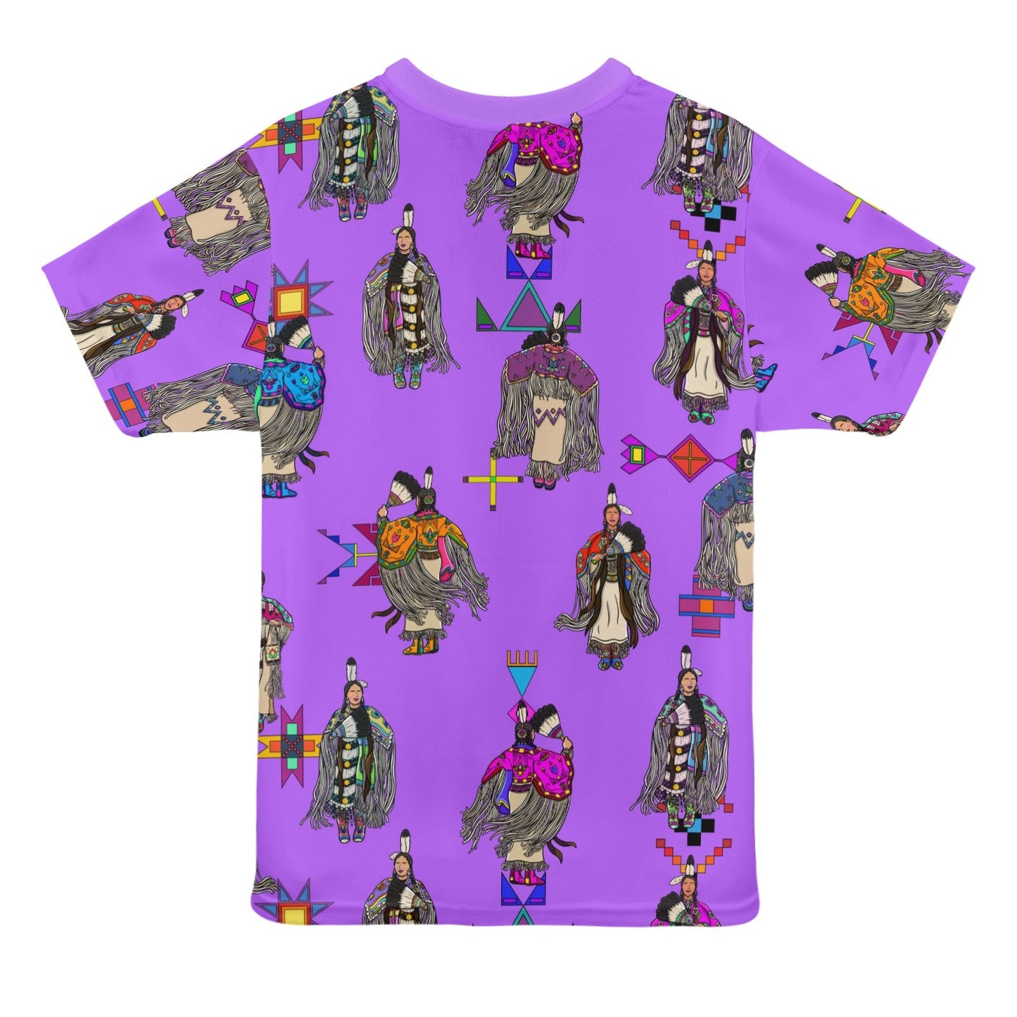 Women's Tradish Dancers Purple Tee