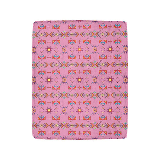 Scattered Generations Pink Ultra-Soft Micro Fleece Blanket 40"x50"
