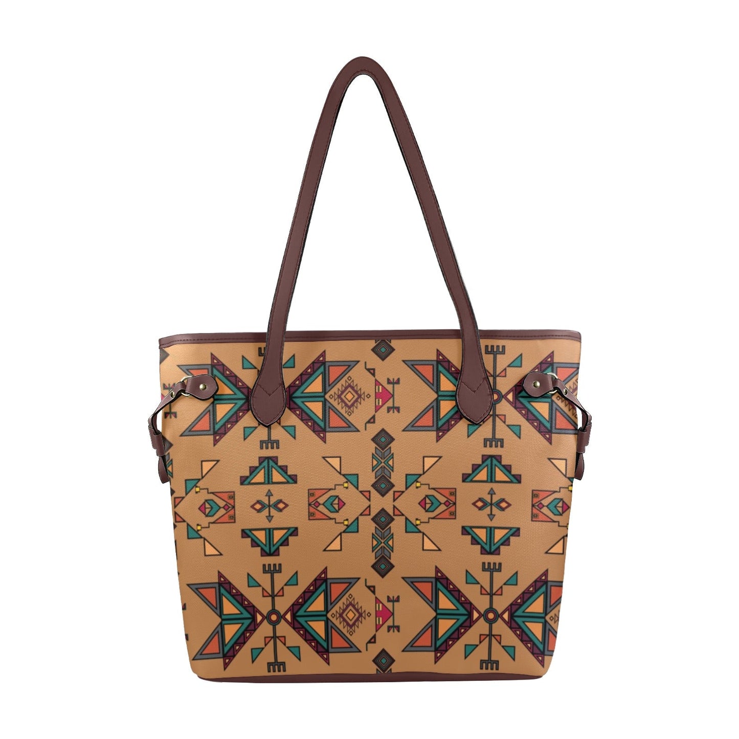 Arrow Dawn Clover Canvas Tote