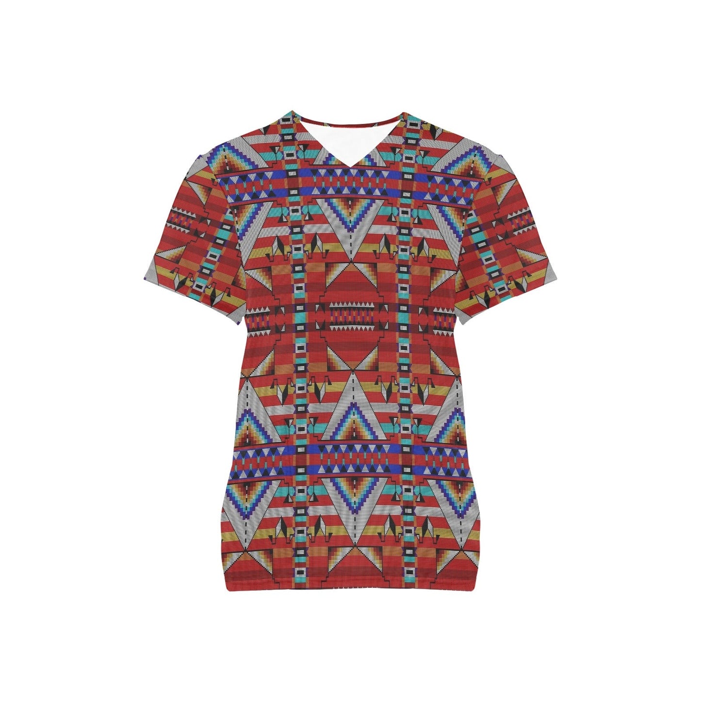 Medicine Blessing Red Scrub Top