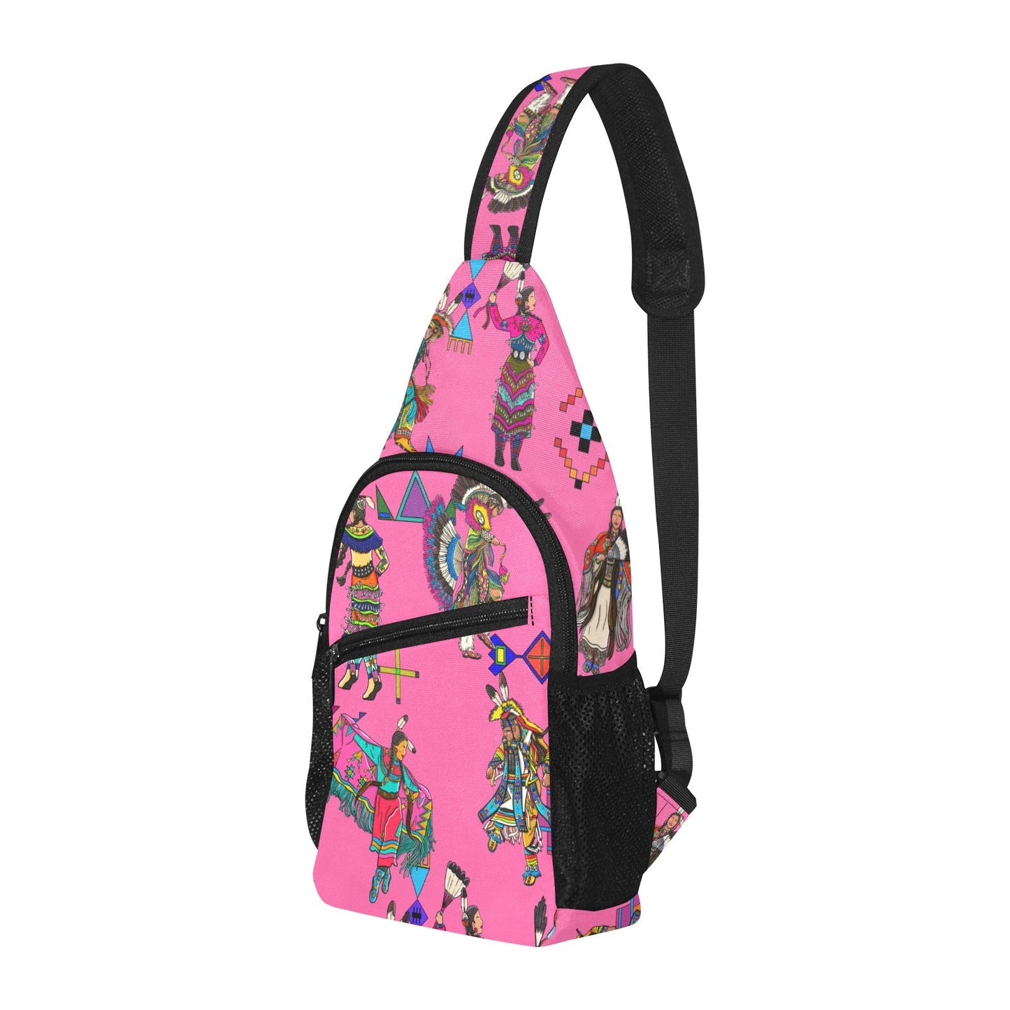 Grand Entry Dancer Pink Chest Bag