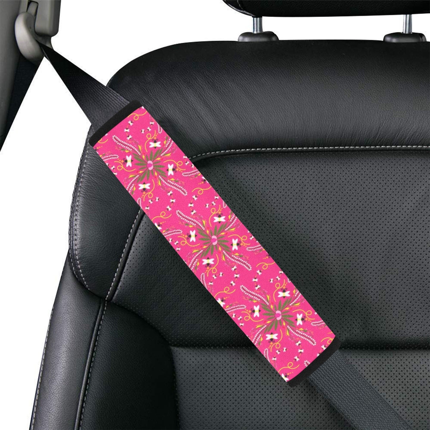 Willow Bee Bubblegum Car Seat Belt Cover