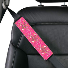 Load image into Gallery viewer, Willow Bee Bubblegum Car Seat Belt Cover
