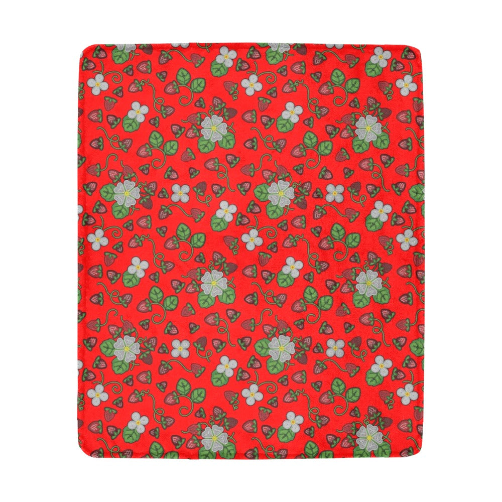 Strawberry Dreams Fire Ultra-Soft Micro Fleece Blanket 50"x60"