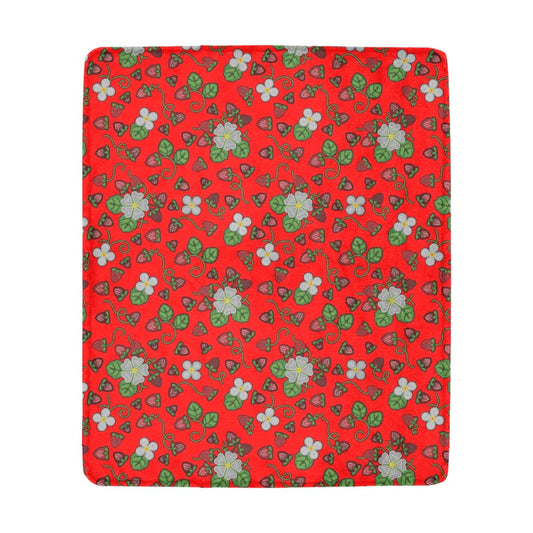 Strawberry Dreams Fire Ultra-Soft Micro Fleece Blanket 50"x60"