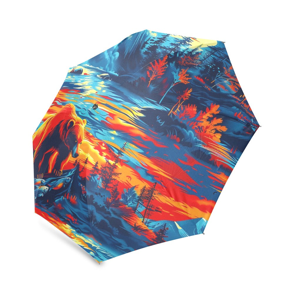 Hungry Bear Foldable Umbrella