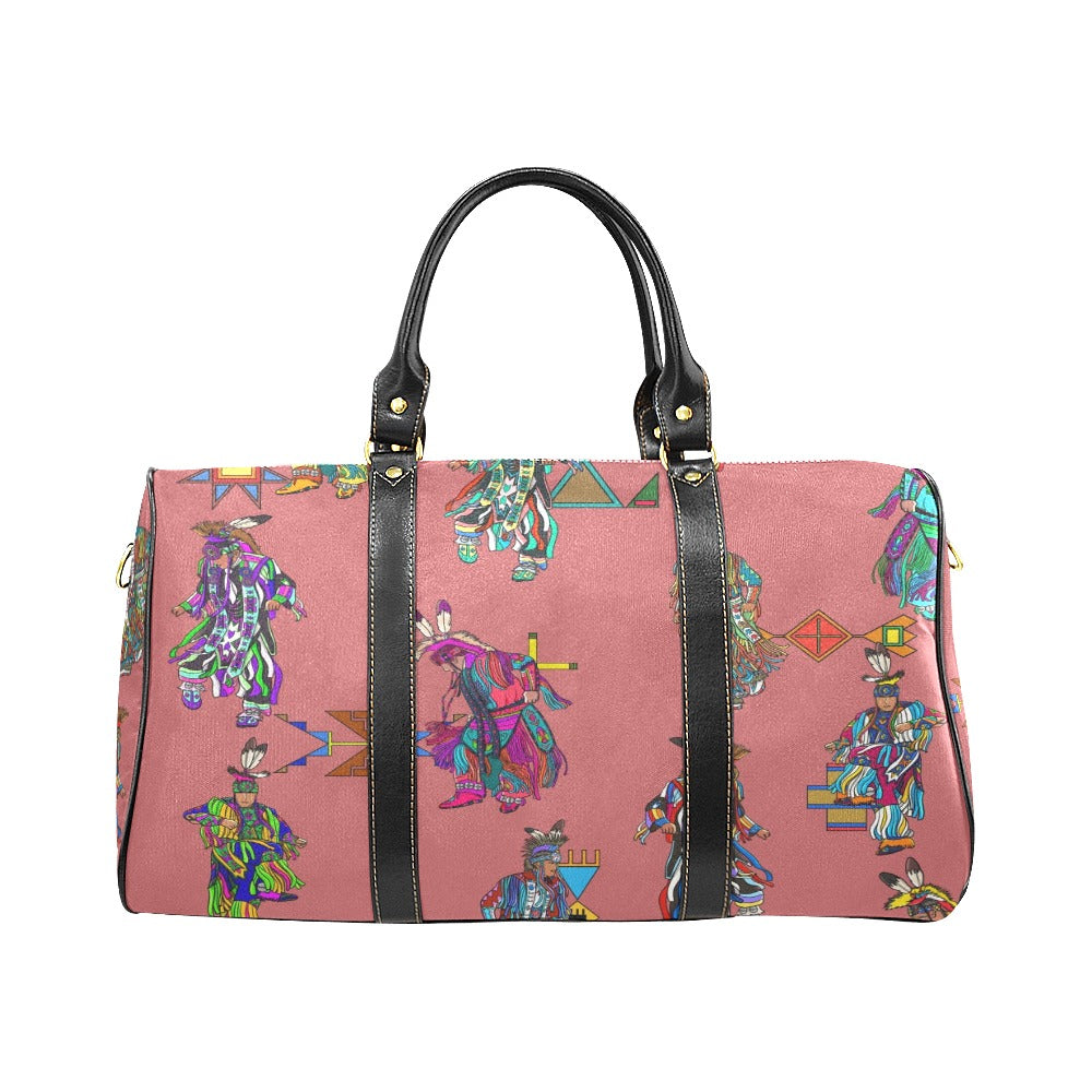 Men's Grass Dancers Terra Cotta Small Travel Bag