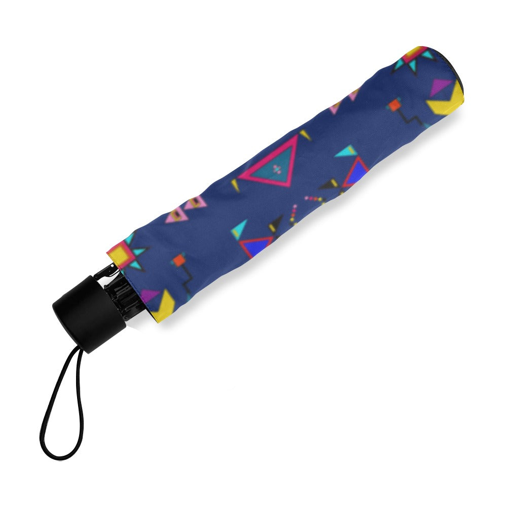 Enemy Territory Dark Navy Foldable Umbrella