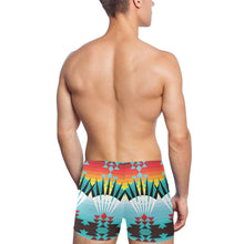 Load image into Gallery viewer, ribbonwork bustle Men&#39;s Swimming Trunks
