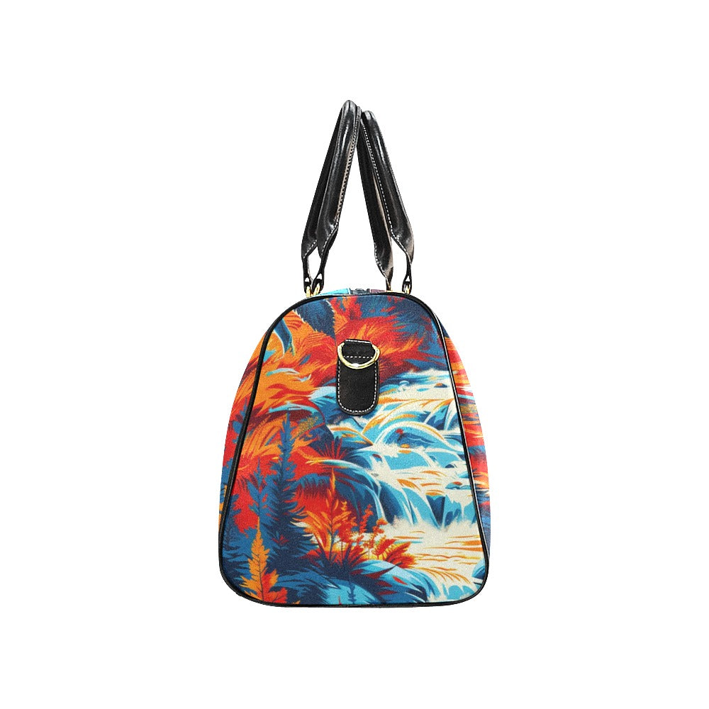Hunting Wolves Large Travel Bag