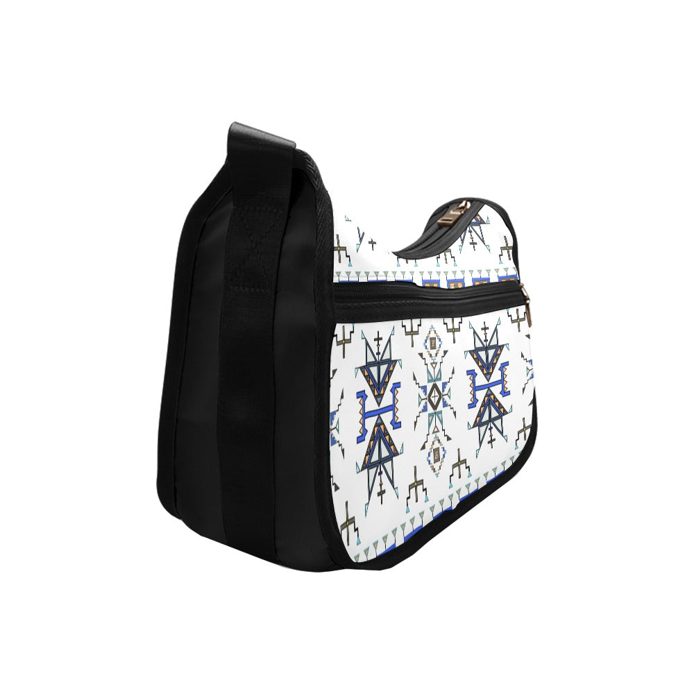 Eagle Strike White Crossbody Bag