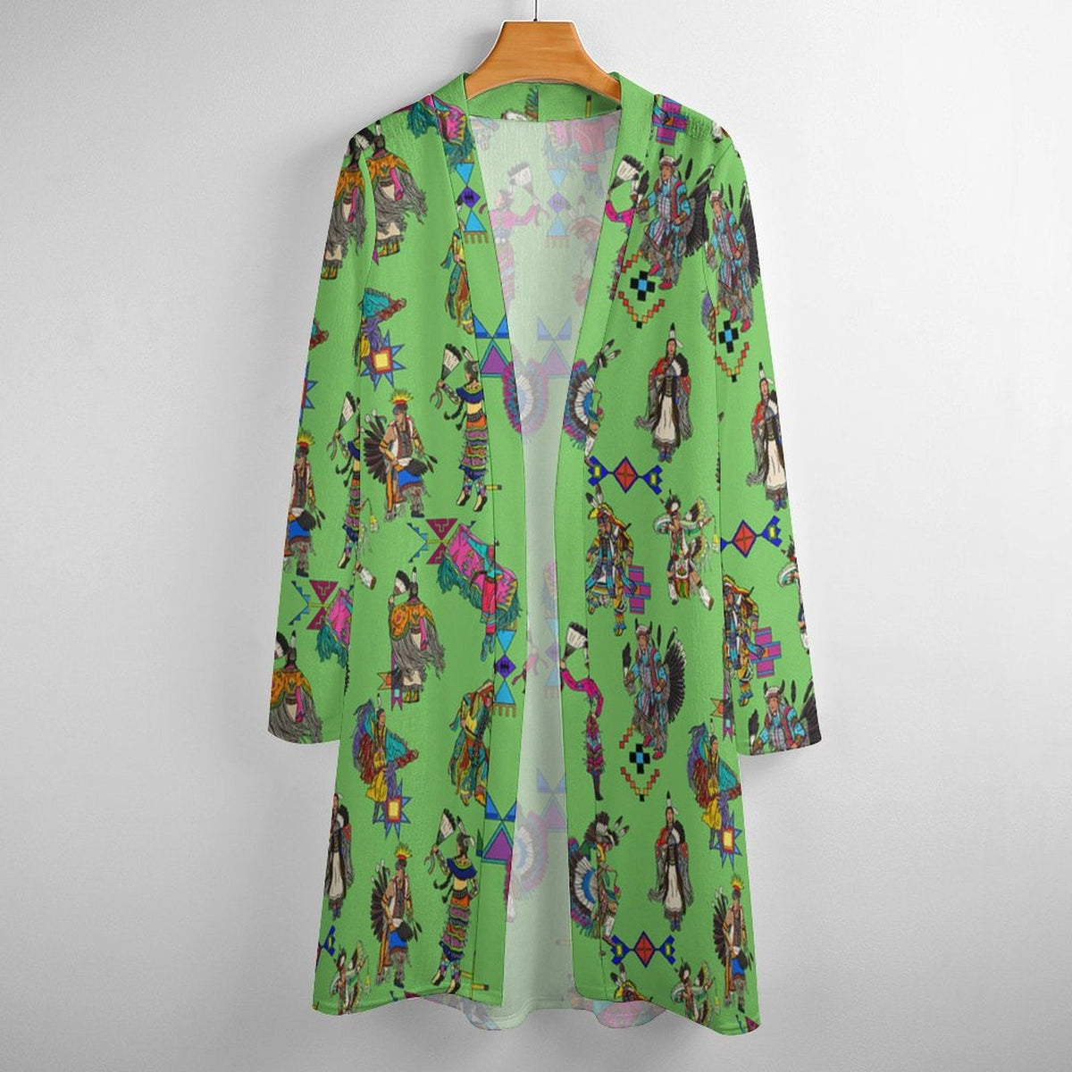 Grand Entry Dancers Grass Cardigan
