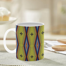 Load image into Gallery viewer, Diamond in the Bluff Yellow Mug
