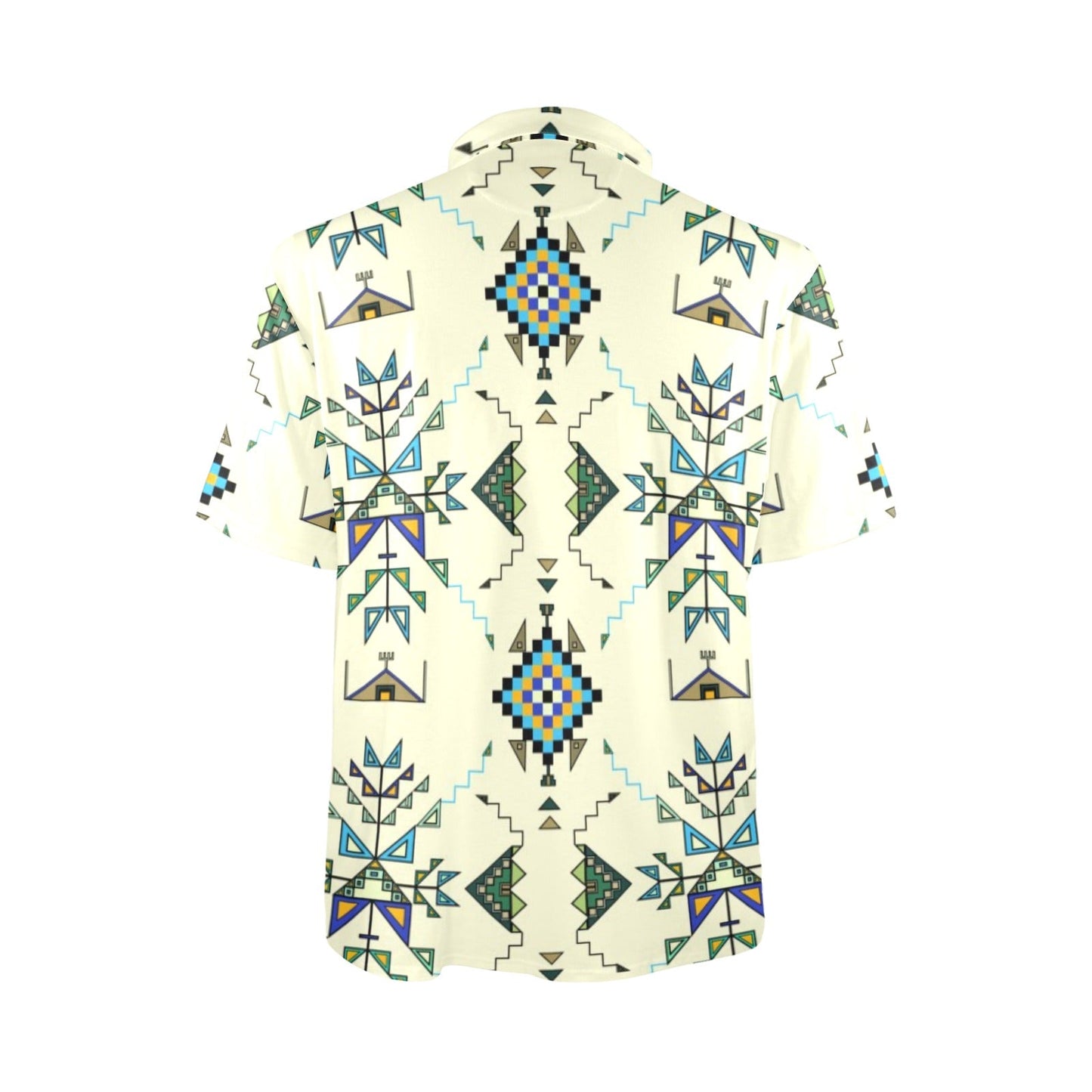 Bear Shield Cream Polo Shirt
