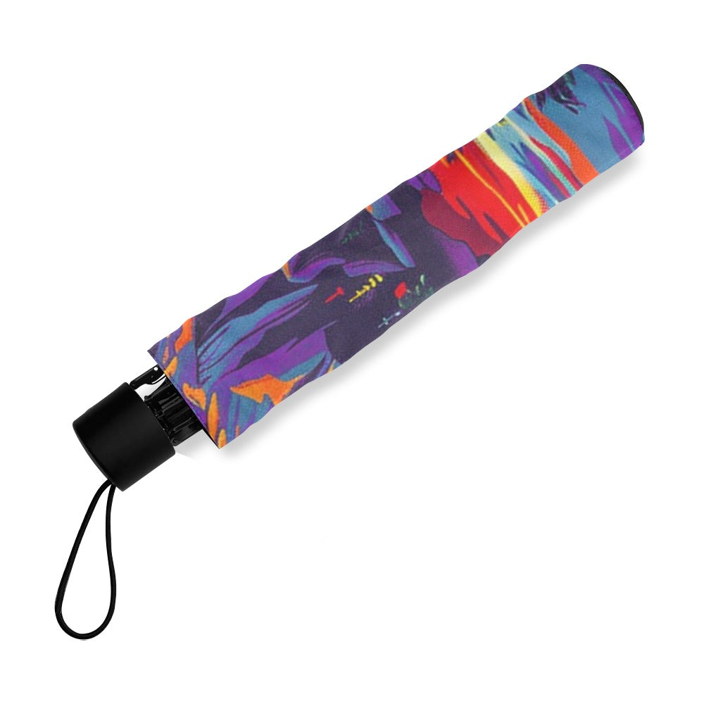 Roaming Elk Foldable Umbrella
