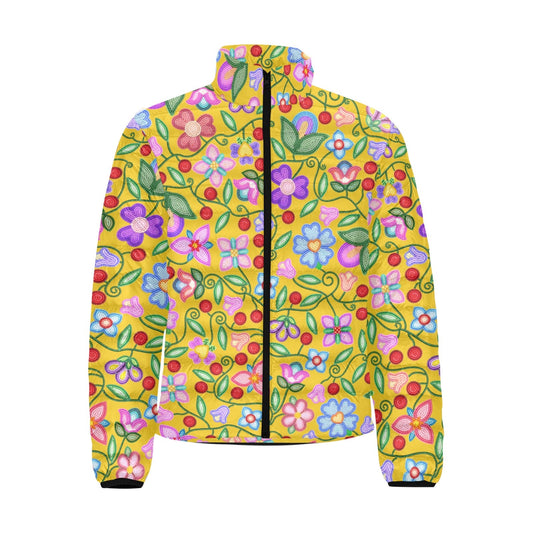 Petal Harmony Ochre Padded Jacket