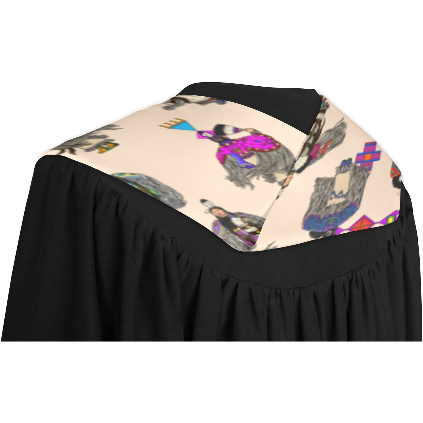 Women's Tradish Dancers  Muslin Graduation Stole