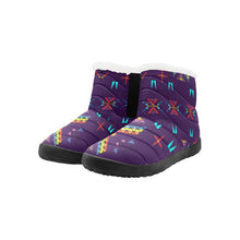 Load image into Gallery viewer, Rainy Chief Rainbow Dark Purple Men&#39;s Padded Winter Boot
