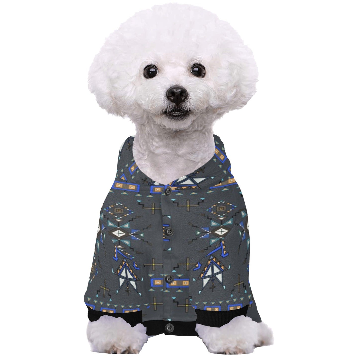 Eagle Strike Gray Pet Dog Hoodie