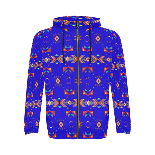 Scattered Generations Royal Zip Hoodie