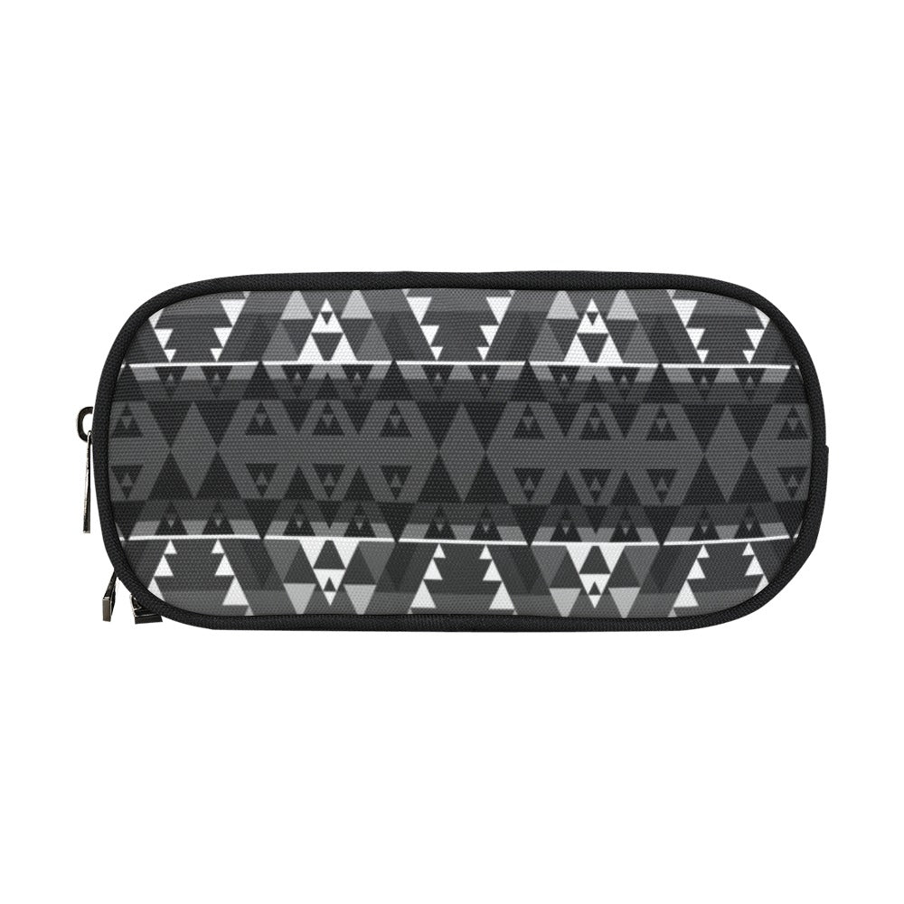 Writing on Stone Black and White Pencil Pouch