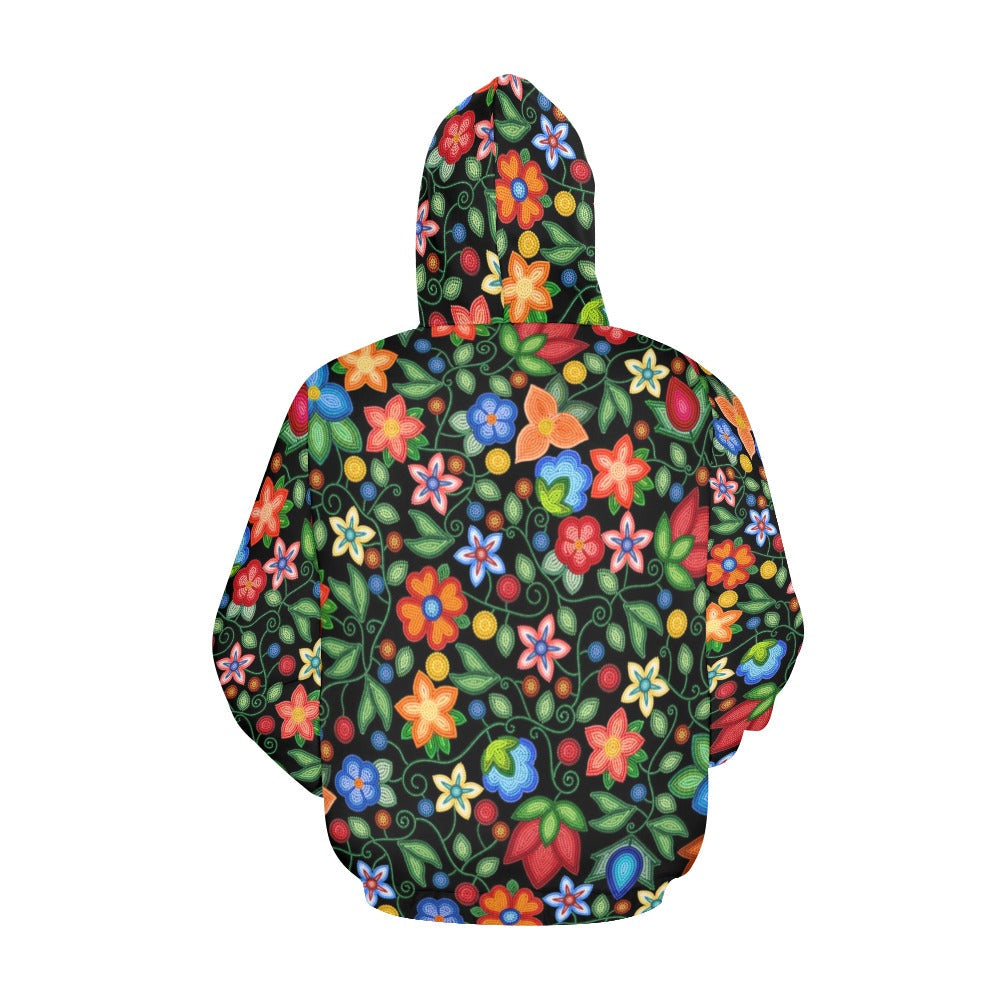 Morning Harmony Black Hoodie for Men
