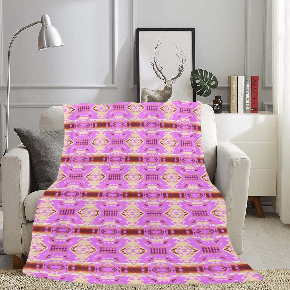 Gathering Earth Lilac X-Large Micro Fleece Blanket