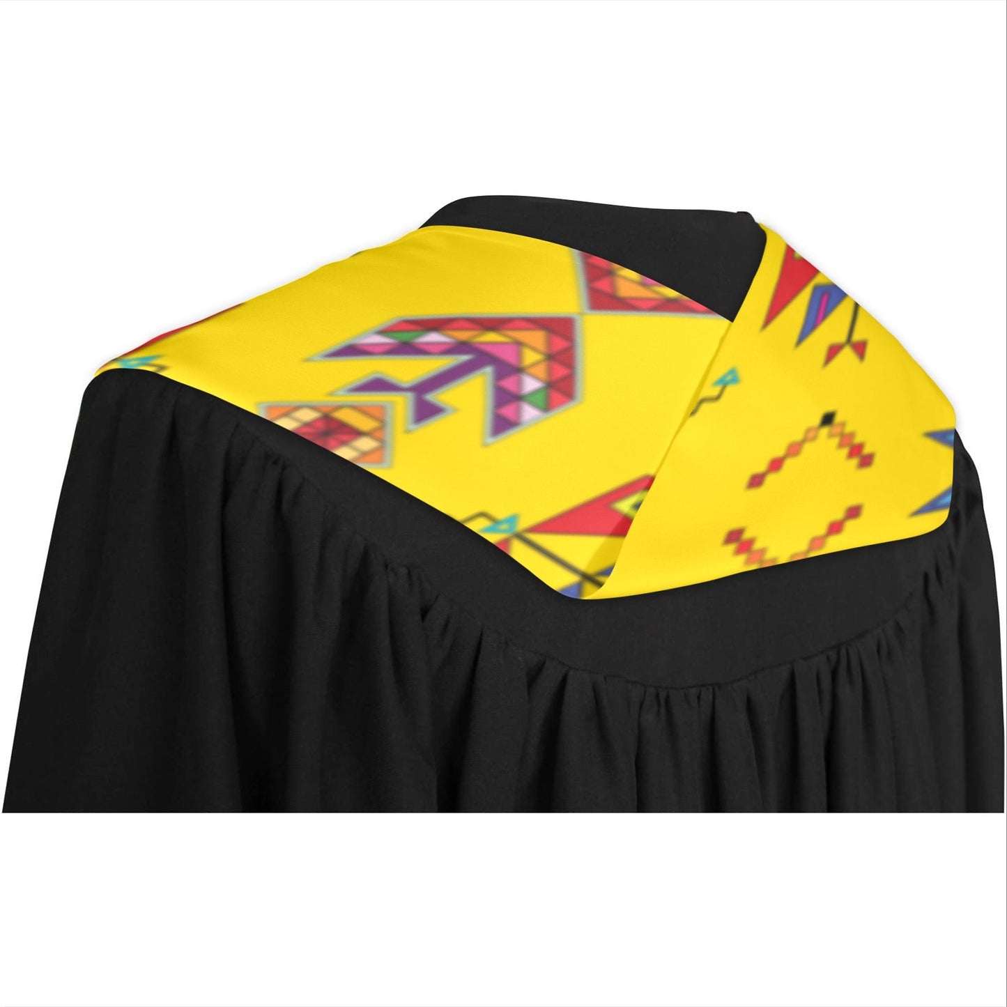 Scattered Generations Maize Graduation Stole