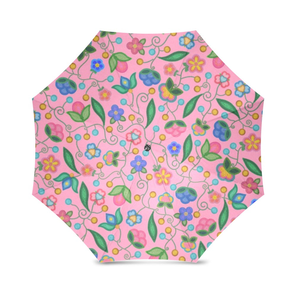 Skyberry Serenade Pink Foldable Umbrella