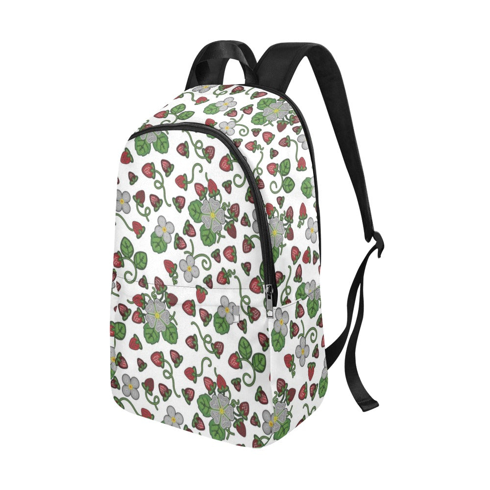 Strawberry Dreams White Backpack