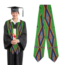 Load image into Gallery viewer, Diamond in the Bluff Lime Graduation Stole
