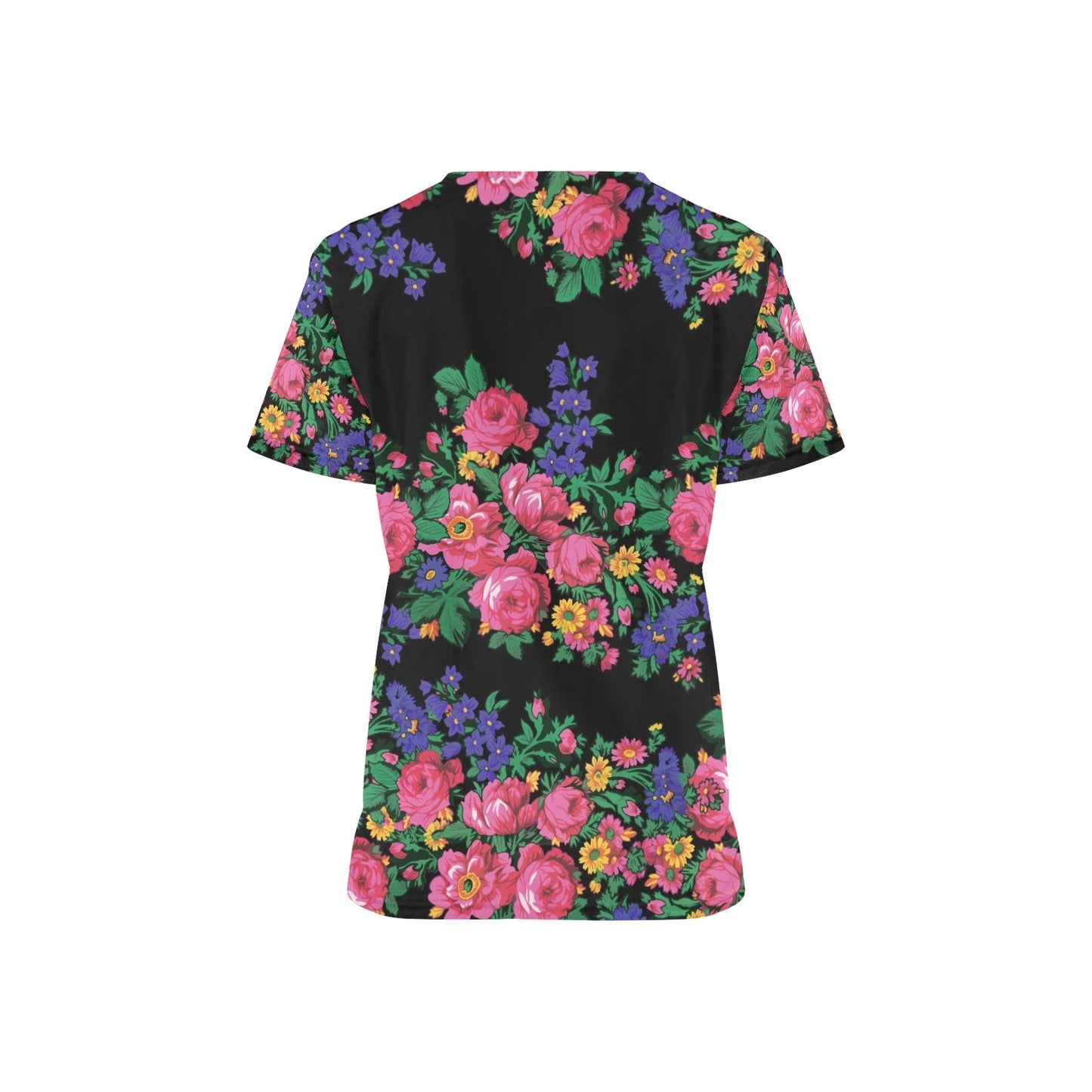 Kokum's Revenge Black Scrub Top