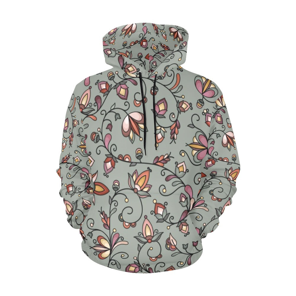 Burnt Sky Petals Hoodie for Men
