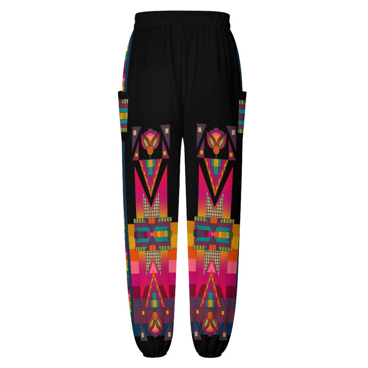 Wind Trail Black Ribbon Joggers