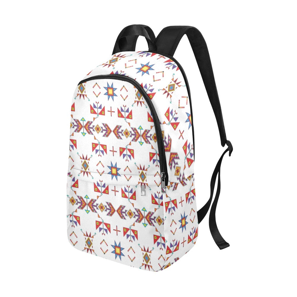 Scattered Generations White Backpack