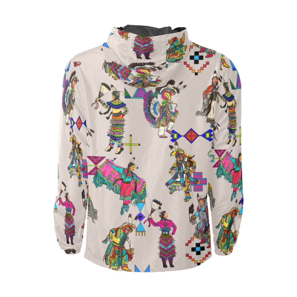 Grand Entry Dancers Muslin Men's Windbreaker