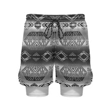 Load image into Gallery viewer, Trade Route Cave Men&#39;s Sports Shorts with Compression Liner
