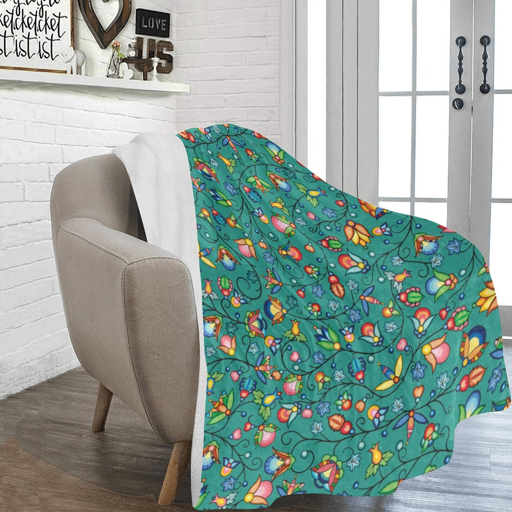 Prairie Plains Spirit Afternoon Sky X-Large Micro Fleece Blanket