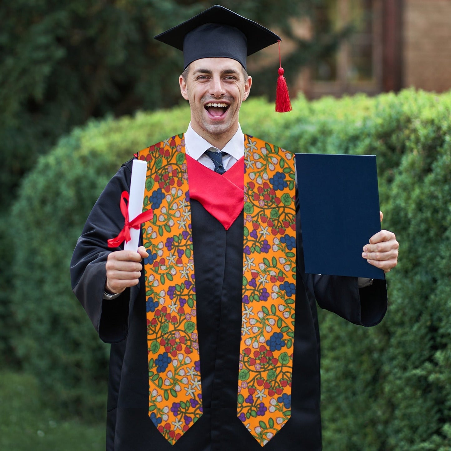 Takwakin Harvest Carrot Graduation Stole