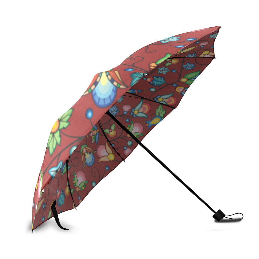 Prairie Plains Spirit Red Foldable Umbrella