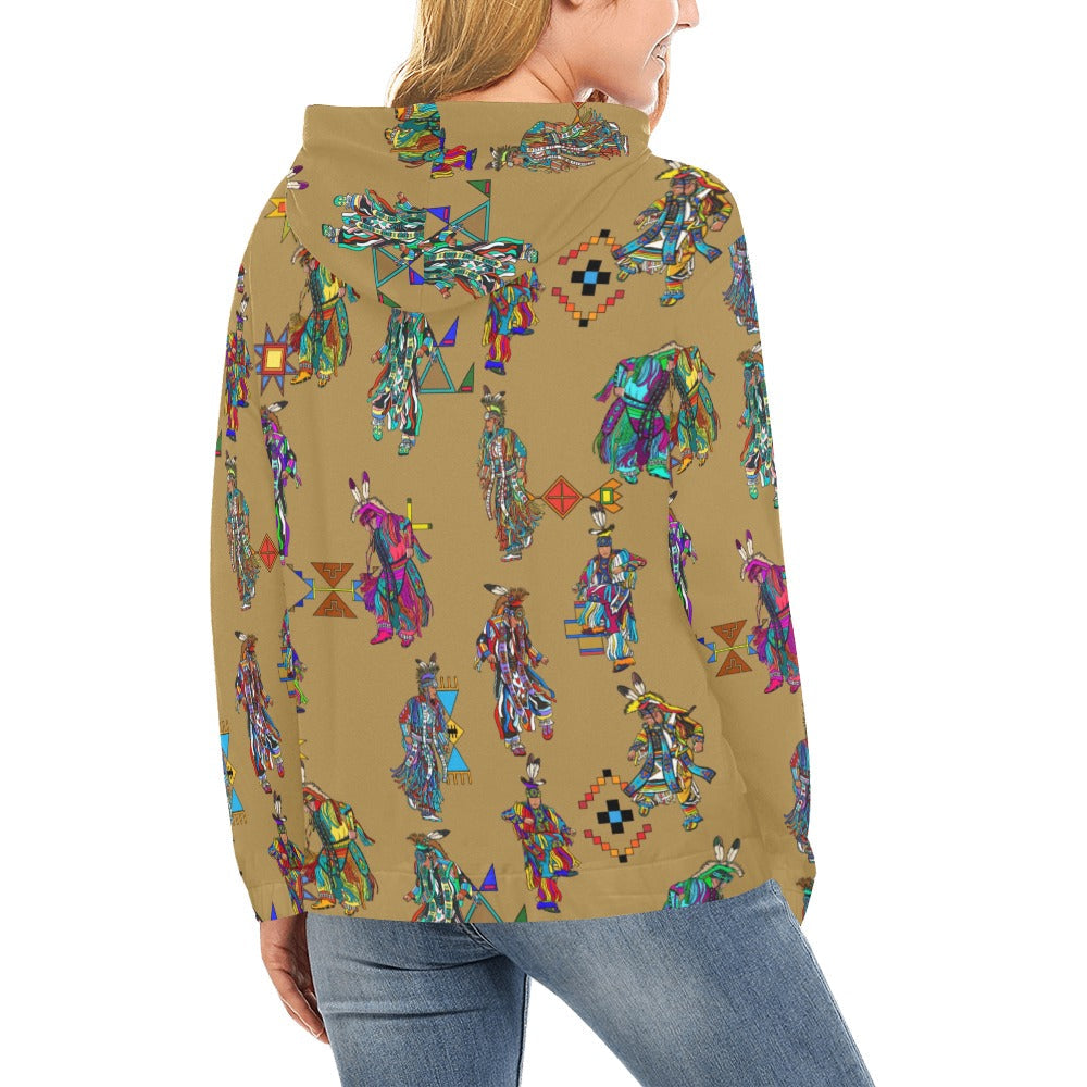 Men's Grass Dancers Earth Hoodie for Women