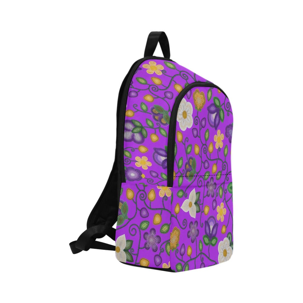 Midnight Moss Bloom Purple Backpack