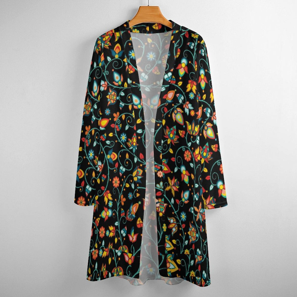 Thorny Path Black Cardigan
